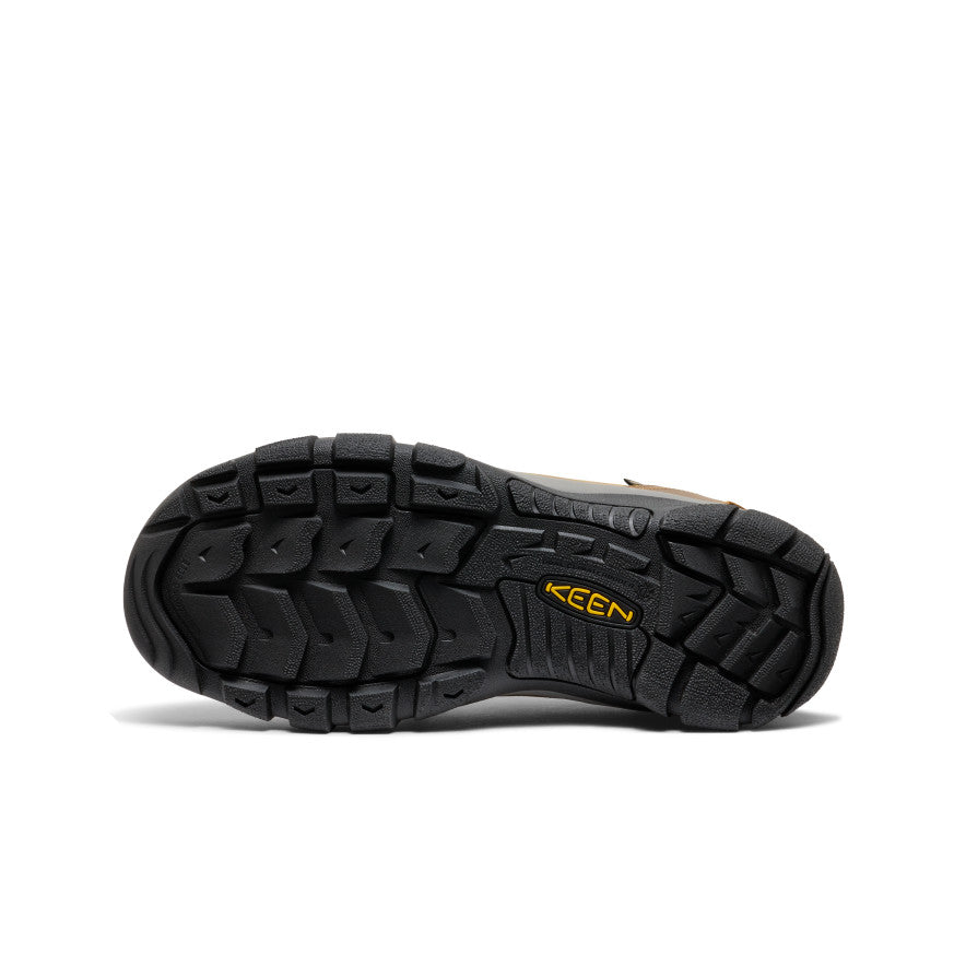 Keen Discount | Men's Brixen Waterproof Low Slate Black/Madder Brown
