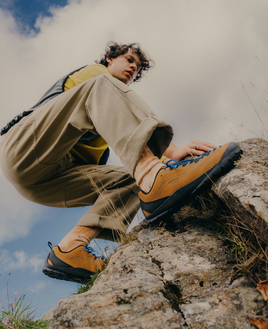 Keen Near Me | Men's Jasper Sneaker Black/Evening Primrose