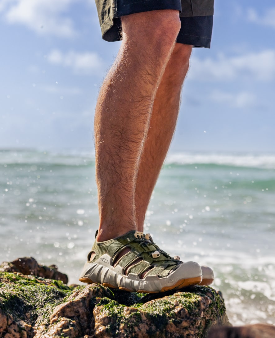 Keen New | Men's Hyperport H2 Sandal Evening Primrose/Precious Blue