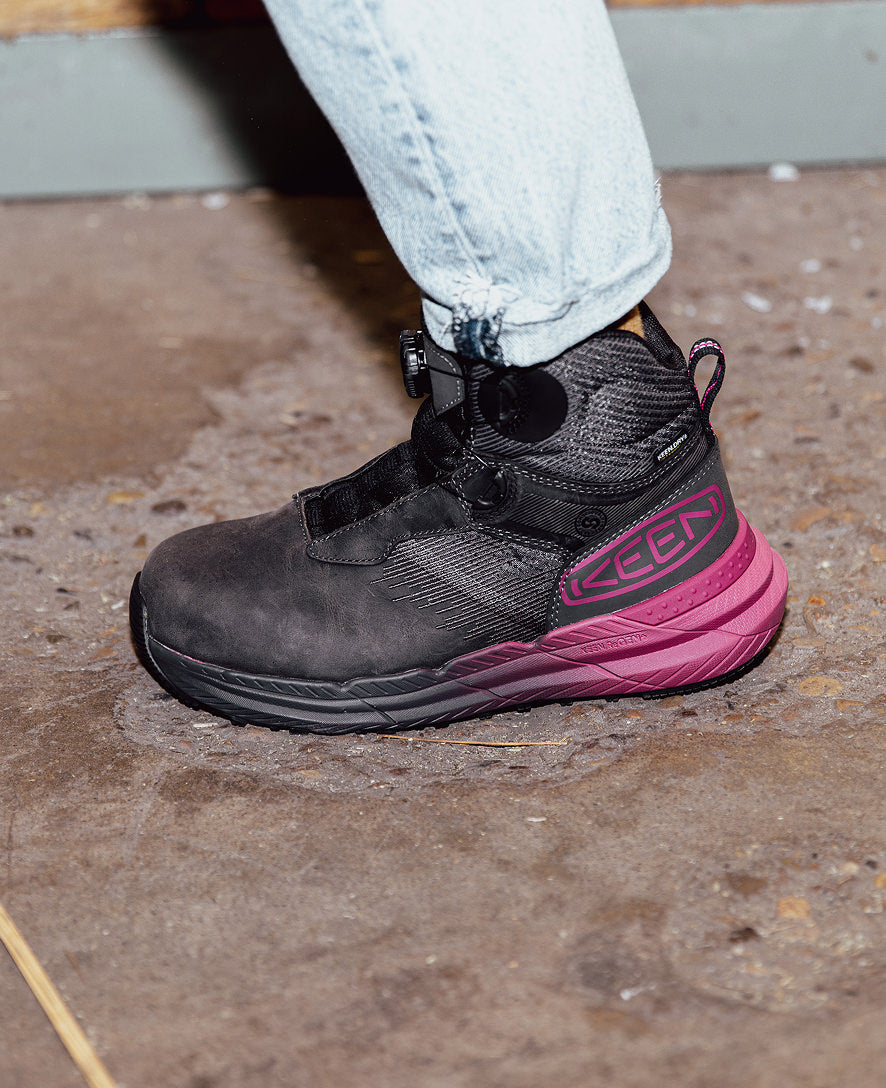 Keen Online | Women's Snapline RF Waterproof Boot (Carbon Toe) Magnet/Black