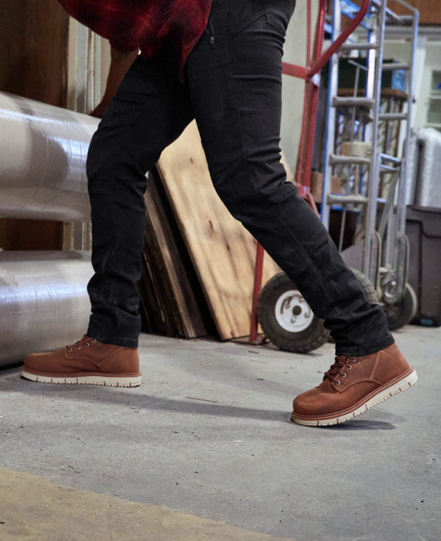 Keen US | Women's San Jose 6" Boot (Soft Toe) Gingerbread/Off White
