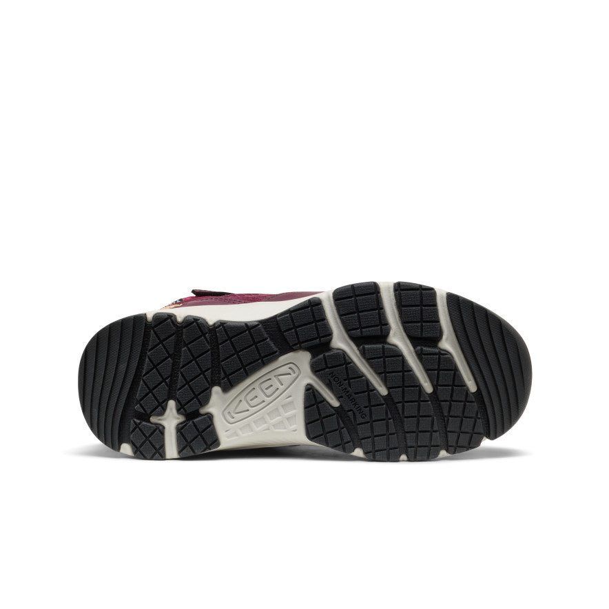 Keen New | Big Kids' Skua Waterproof Boot Fig/Peach Fuzz