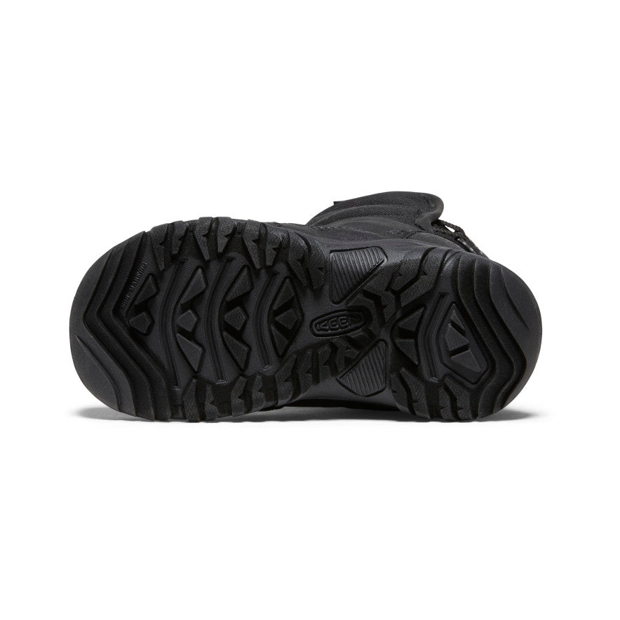 Keen Popular style | Little Kids' Puffrider Waterproof Winter Boot Black/Steel Grey
