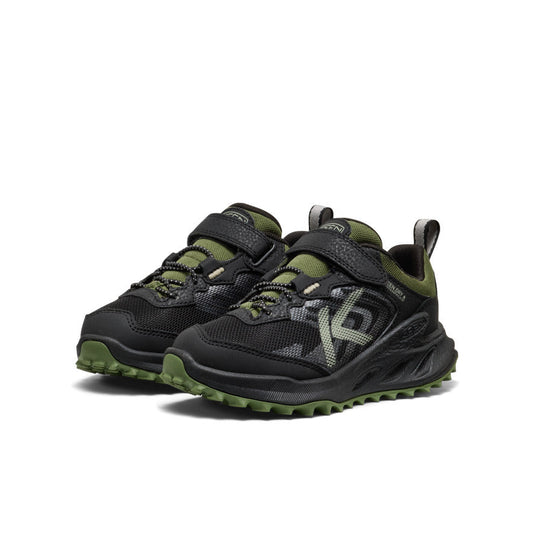 Keen Online | Little Kids' Zionic Waterproof Shoe Black/Bronze Green