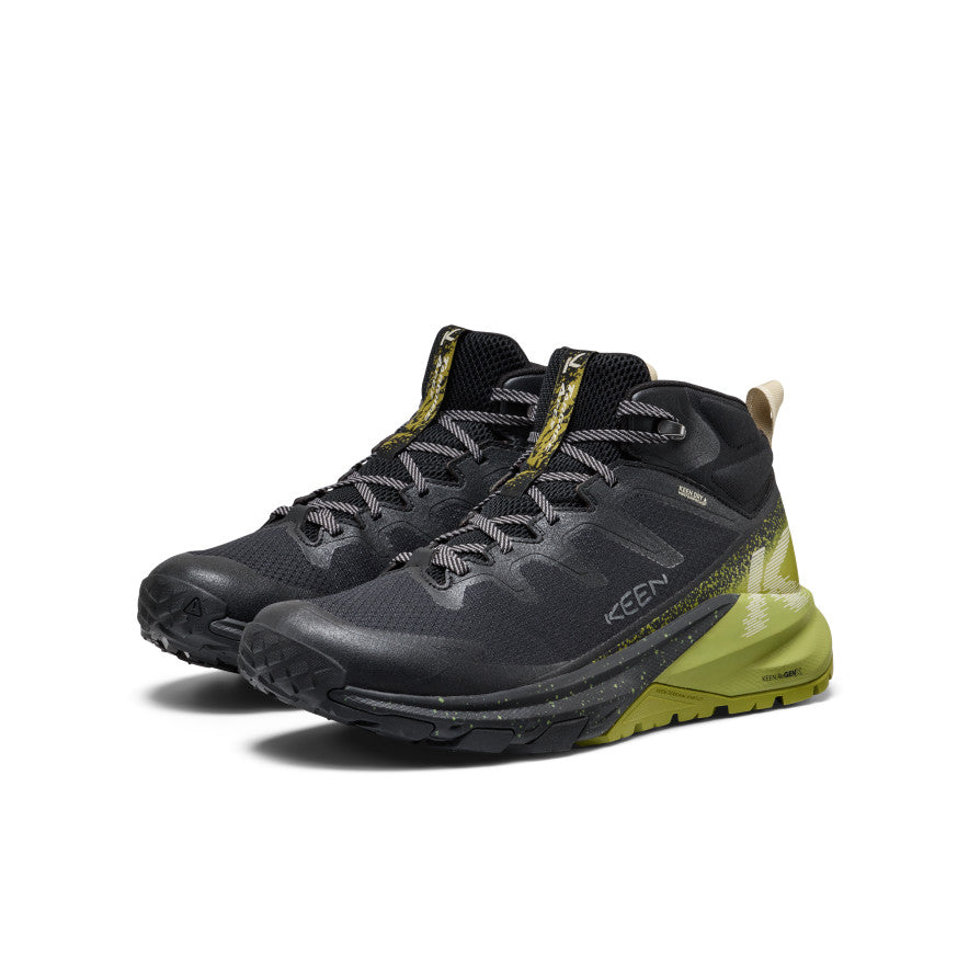 Keen Sale | Men's Targhee Apex Waterproof Hiking Boot Black/Golden Cypress