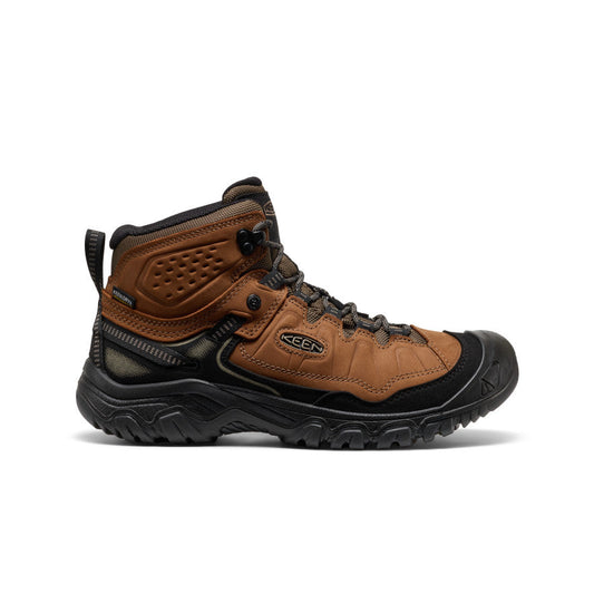 Keen Outlet | Men's Targhee IV Waterproof Hiking Boot Bison/Black