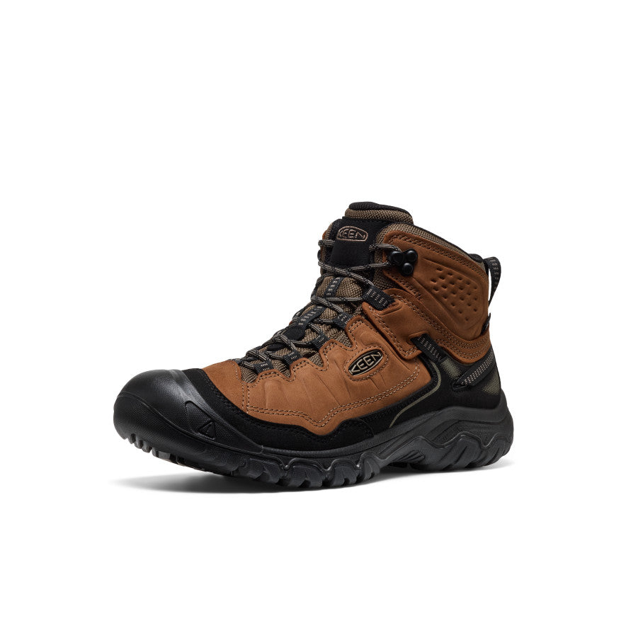 Keen Outlet | Men's Targhee IV Waterproof Hiking Boot Bison/Black