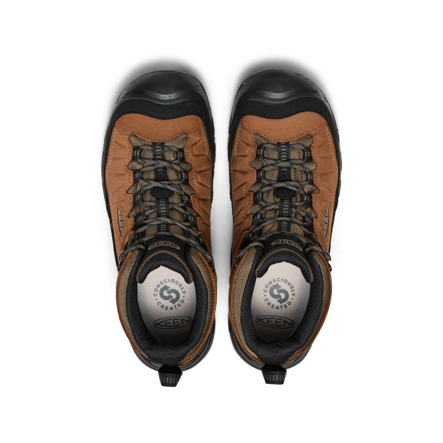 Keen Outlet | Men's Targhee IV Waterproof Hiking Boot Bison/Black