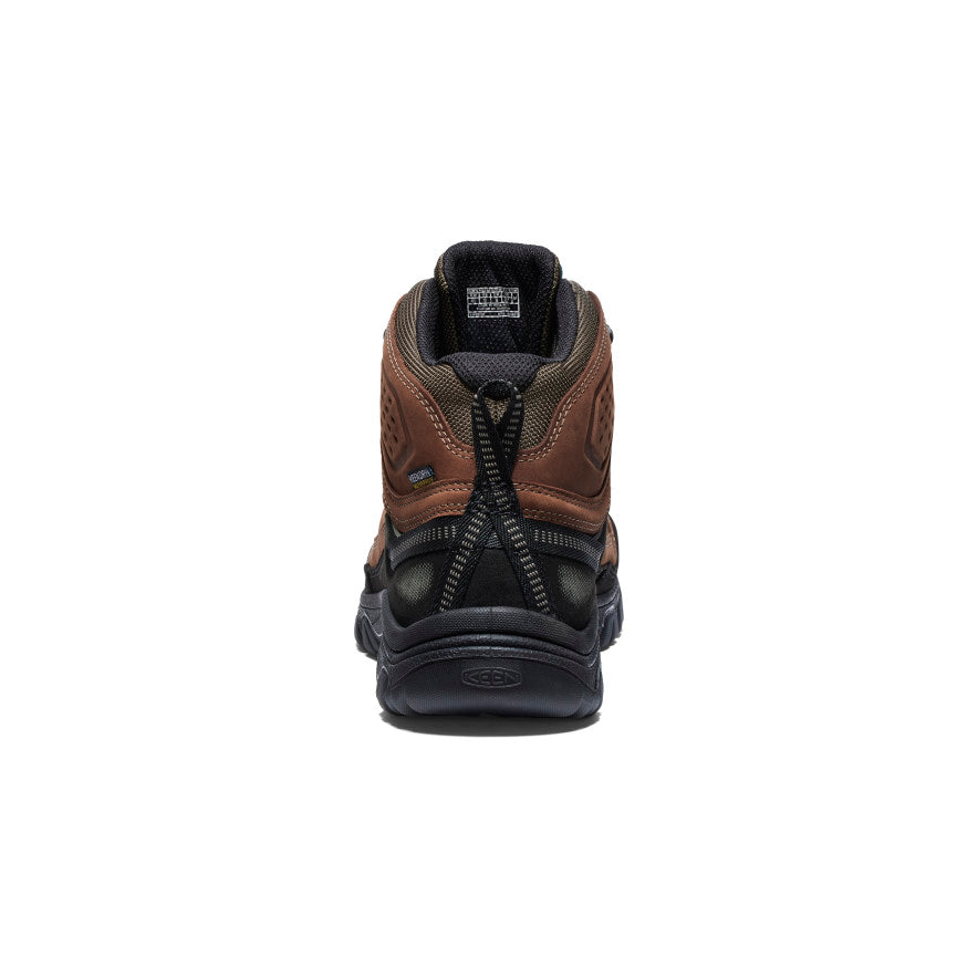 Keen Outlet | Men's Targhee IV Waterproof Hiking Boot Bison/Black