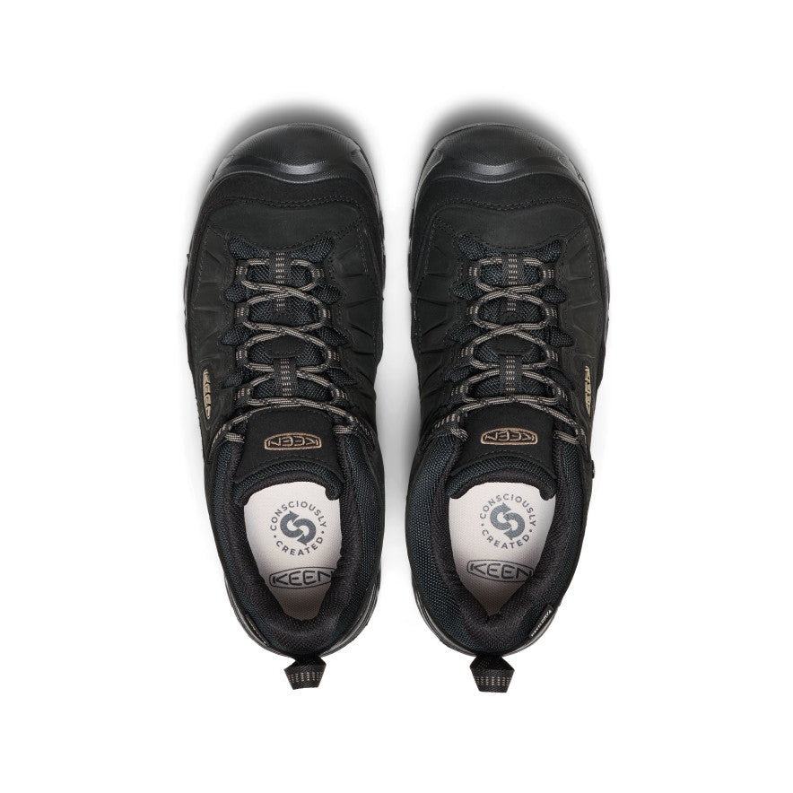Keen New | Men's Targhee IV Waterproof Hiking Shoe Triple Black