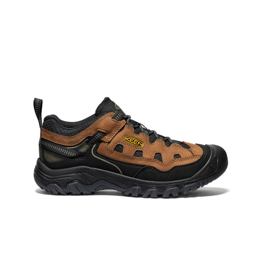 Keen Near Me | Men's Targhee IV Vented Hiking Shoe Bison/Golden Yellow