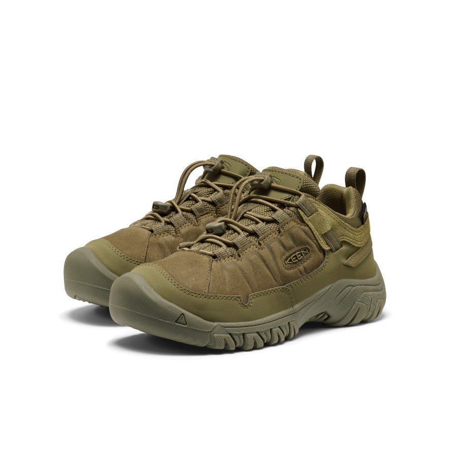 Keen On sale | Big Kids' Targhee IV Waterproof Hiking Shoe Martini Olive