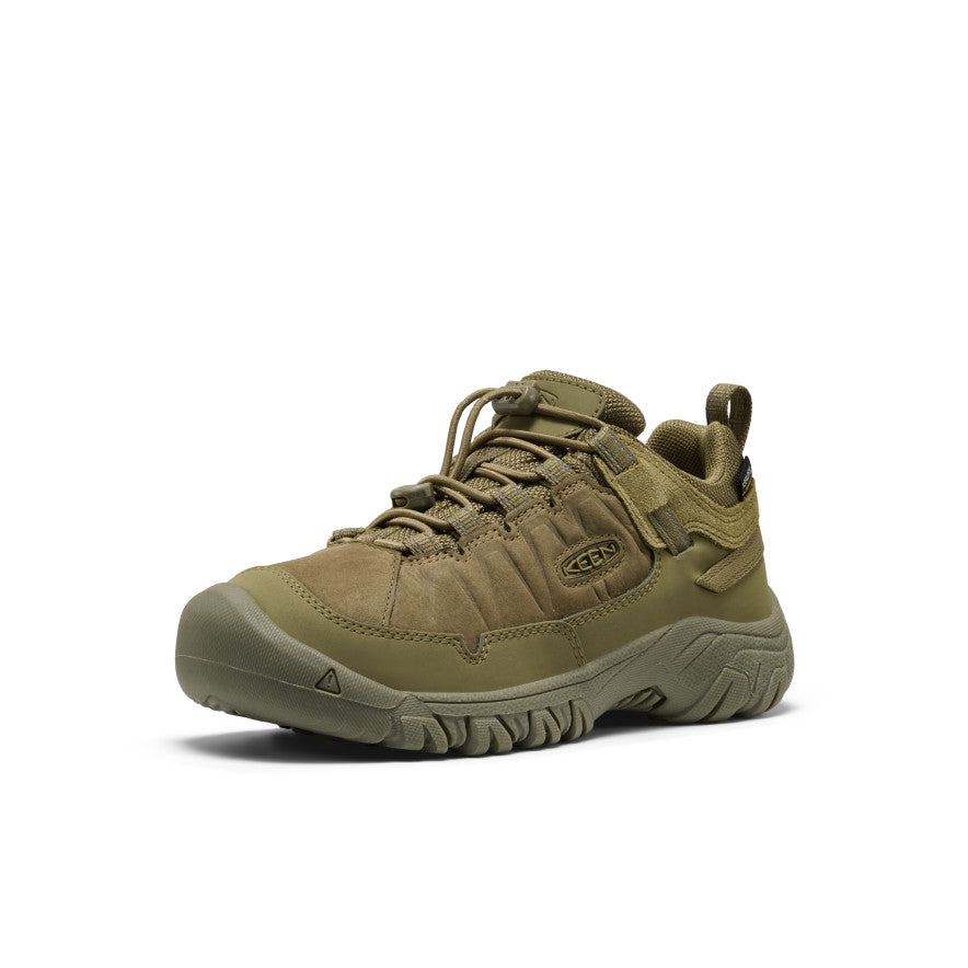 Keen On sale | Big Kids' Targhee IV Waterproof Hiking Shoe Martini Olive