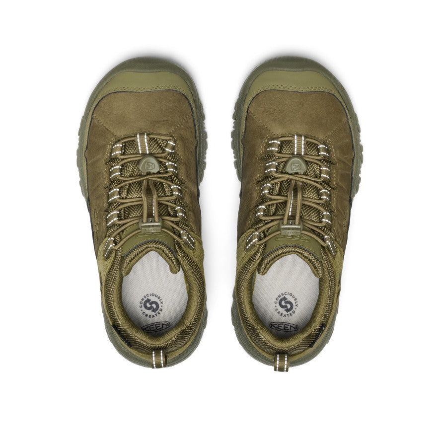 Keen On sale | Big Kids' Targhee IV Waterproof Hiking Shoe Martini Olive