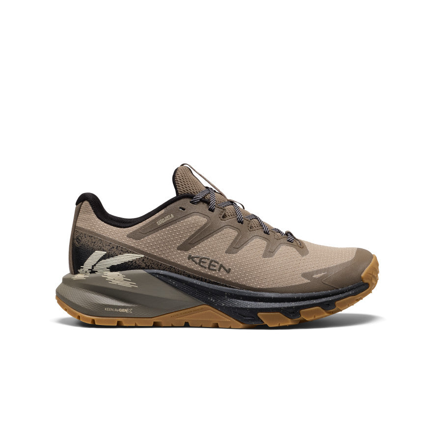 Keen Popular style | Men's Targhee Apex Waterproof Hiking Shoe Brindle/Canteen