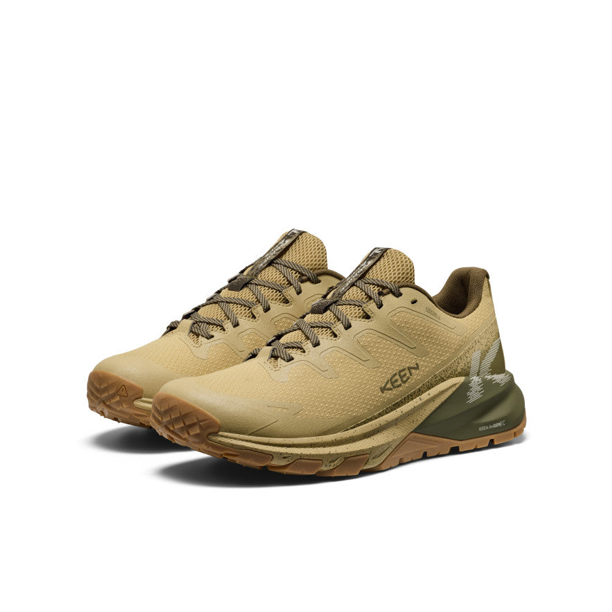 Keen | Men's Targhee Apex Waterproof Hiking Shoe Dark Olive/Khaki