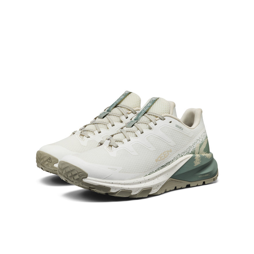 Keen Online | Men's Targhee Apex Waterproof Hiking Shoe Star White/Lily Pad
