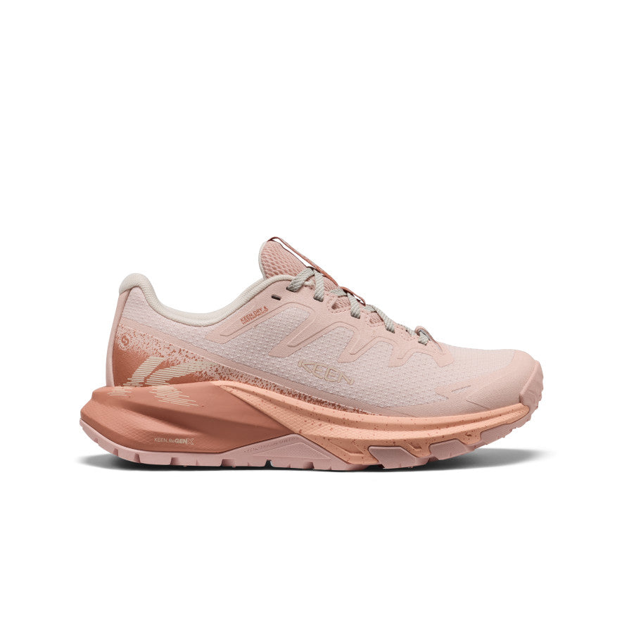Keen On sale | Women's Targhee Apex Waterproof Hiking Shoe Cameo Rose/Peach Fuzz