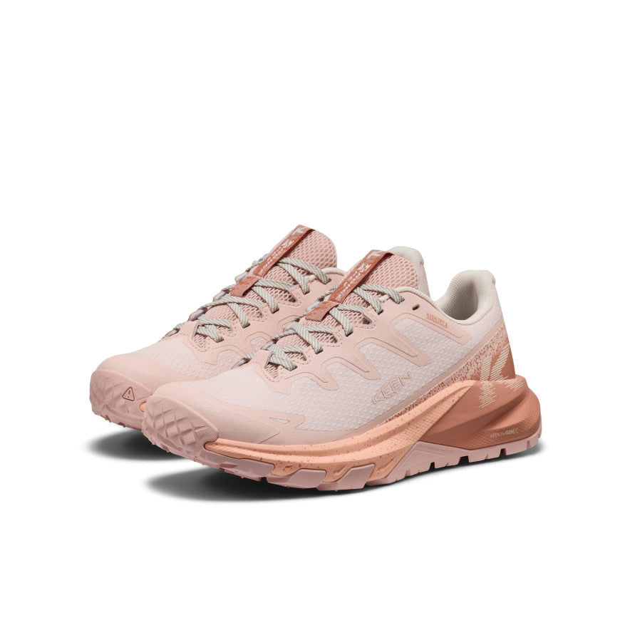 Keen On sale | Women's Targhee Apex Waterproof Hiking Shoe Cameo Rose/Peach Fuzz