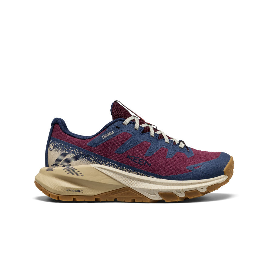 Keen New | Women's Targhee Apex Waterproof Hiking Shoe Fig/Naval Academy