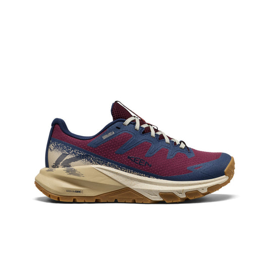 Keen New | Women's Targhee Apex Waterproof Hiking Shoe Fig/Naval Academy
