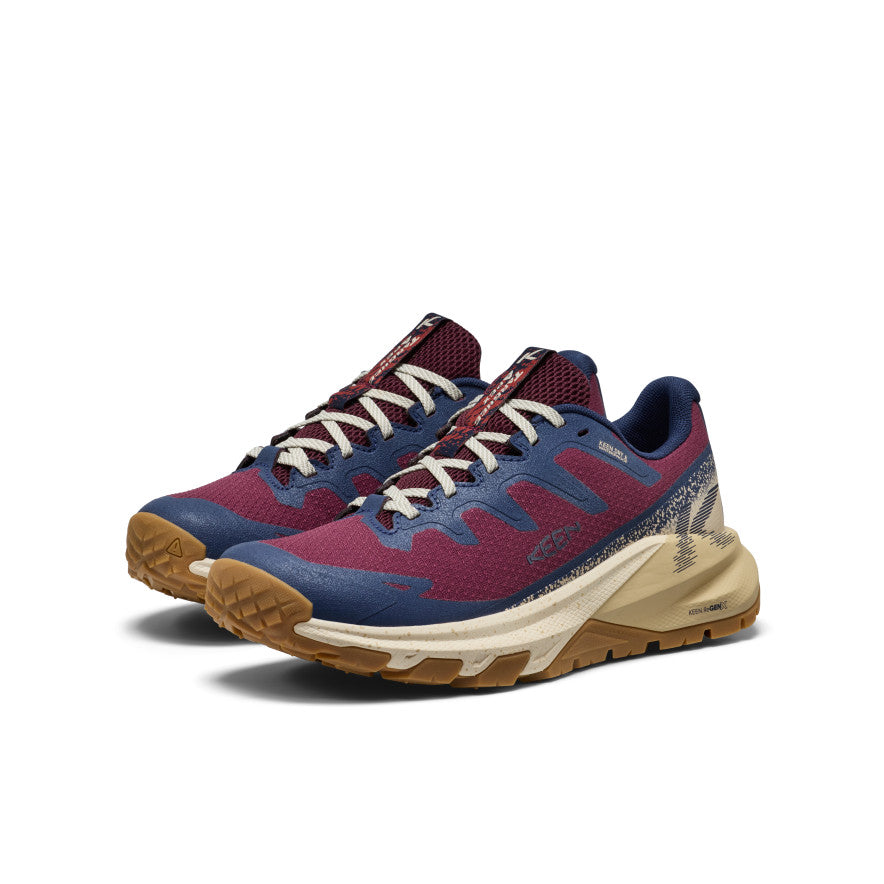 Keen New | Women's Targhee Apex Waterproof Hiking Shoe Fig/Naval Academy
