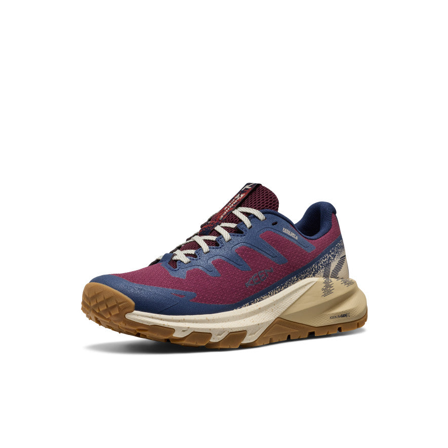 Keen New | Women's Targhee Apex Waterproof Hiking Shoe Fig/Naval Academy