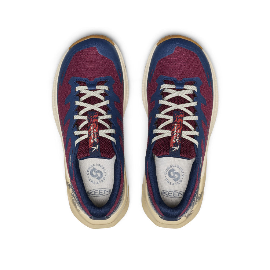 Keen New | Women's Targhee Apex Waterproof Hiking Shoe Fig/Naval Academy