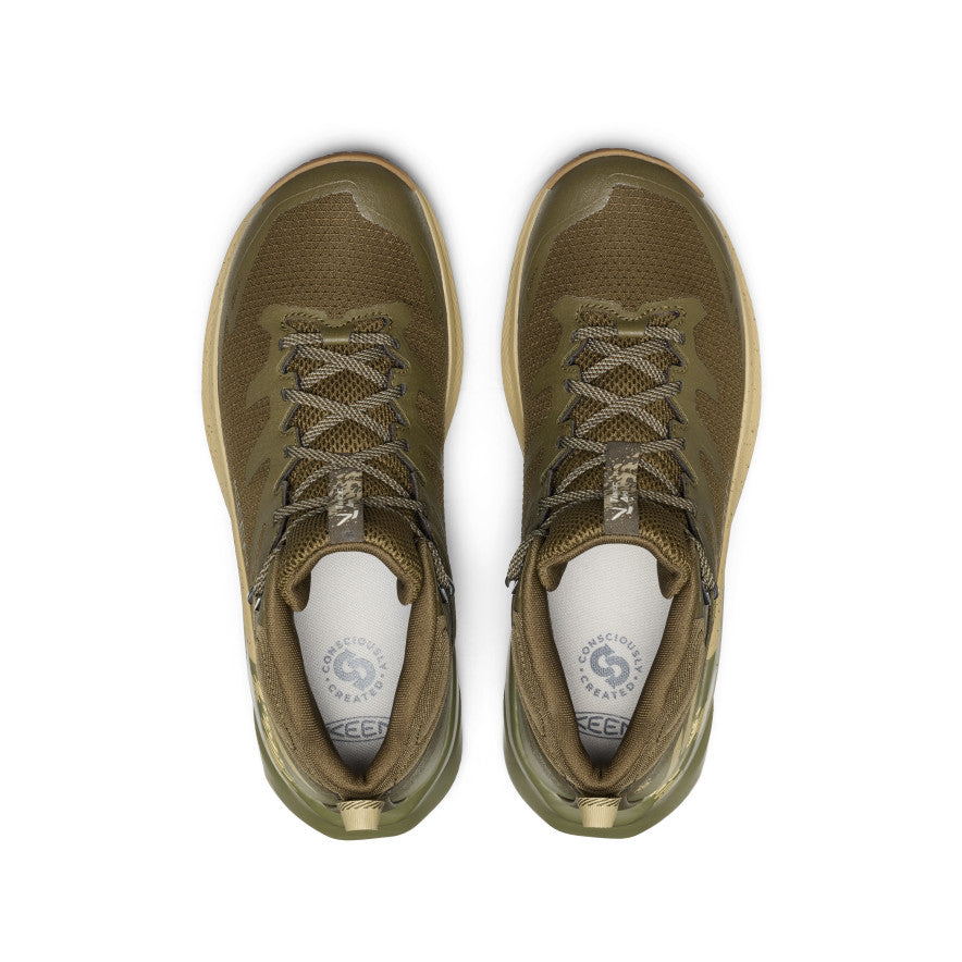Keen US | Men's Targhee Apex Wide Waterproof Hiking Boot Dark Olive/Khaki