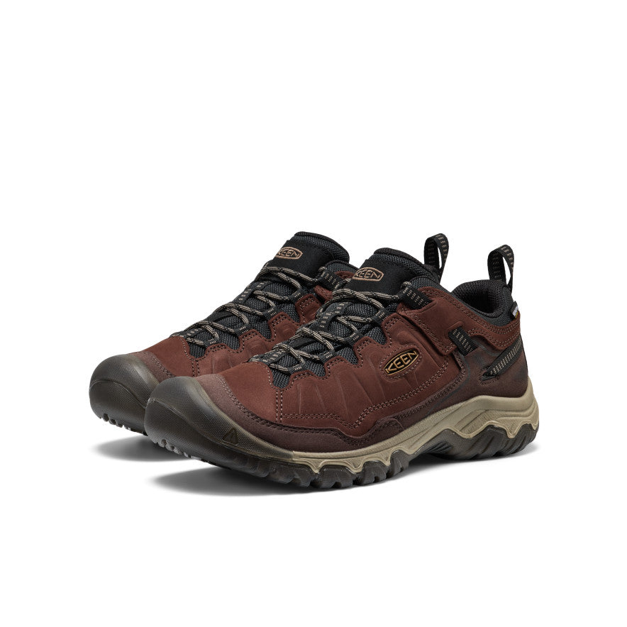 Keen US | Men's Targhee IV Waterproof Hiking Shoe Java/Bison