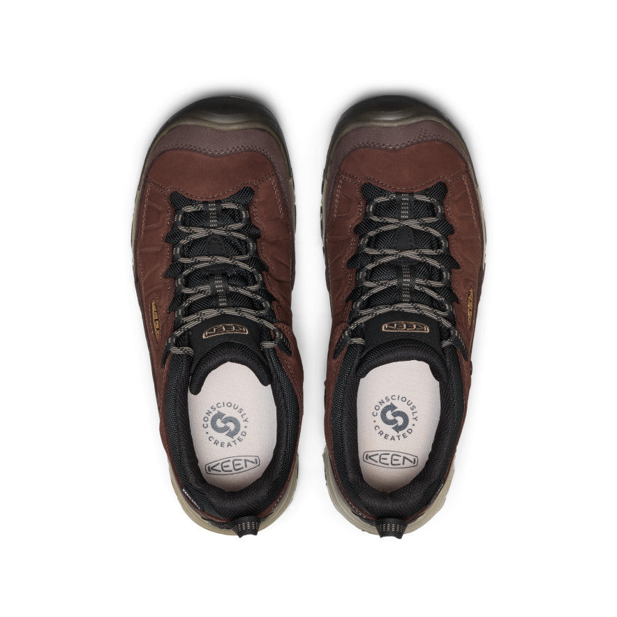 Keen US | Men's Targhee IV Waterproof Hiking Shoe Java/Bison