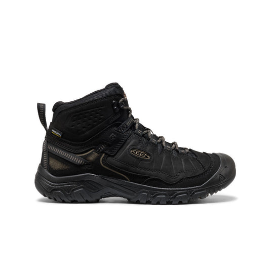 Keen | Men's Targhee IV Wide Waterproof Hiking Boot Triple Black