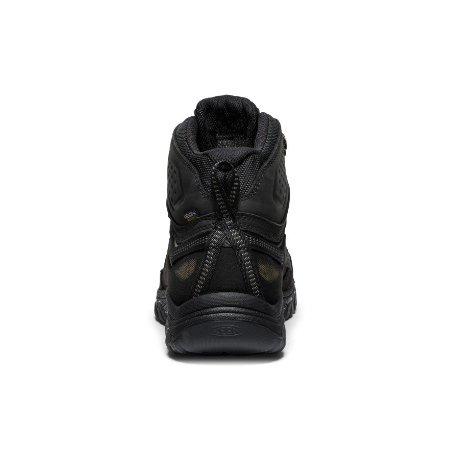 Keen | Men's Targhee IV Wide Waterproof Hiking Boot Triple Black