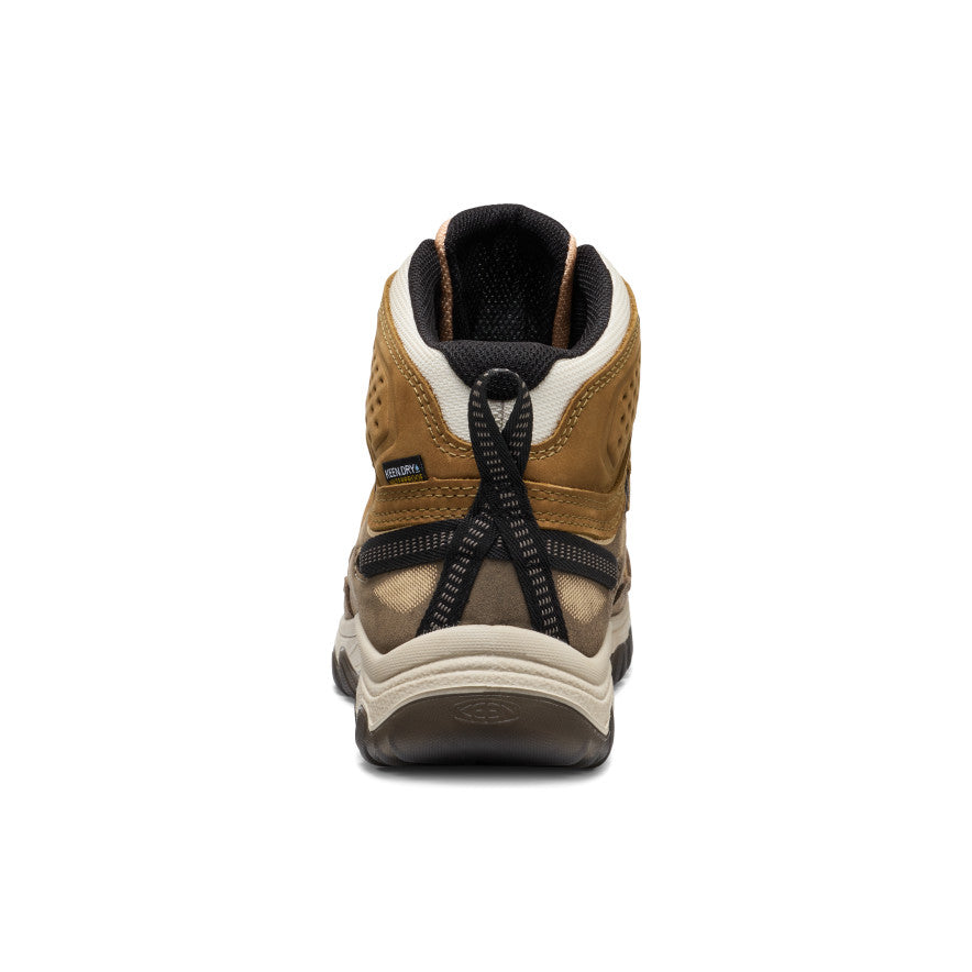 Keen Online | Women's Targhee IV Waterproof Hiking Boot Coyote/Peach Fuzz