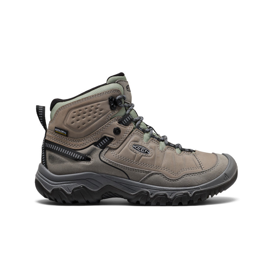 Keen Sale | Women's Targhee IV Waterproof Hiking Boot Steel Grey/Lily Pad