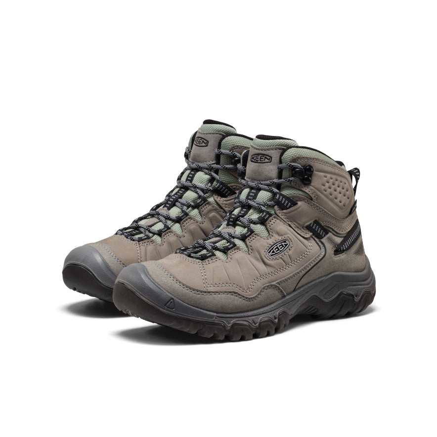 Keen Sale | Women's Targhee IV Waterproof Hiking Boot Steel Grey/Lily Pad