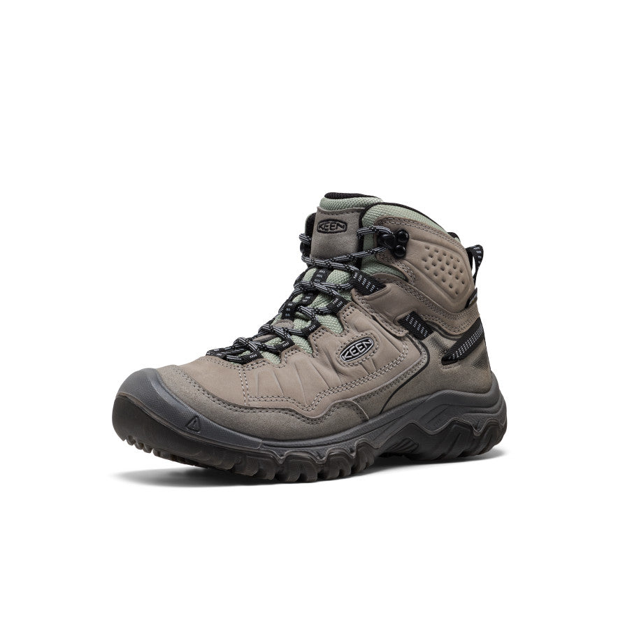 Keen Sale | Women's Targhee IV Waterproof Hiking Boot Steel Grey/Lily Pad