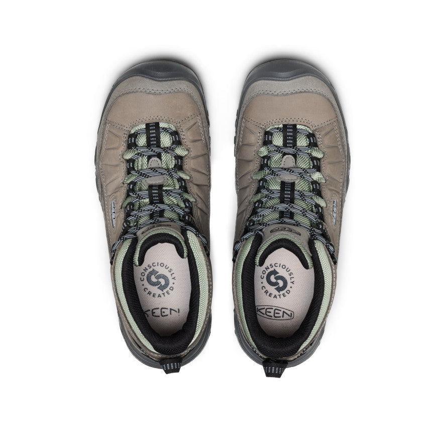 Keen Sale | Women's Targhee IV Waterproof Hiking Boot Steel Grey/Lily Pad