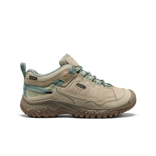 Keen Discount | Women's Targhee IV Waterproof Hiking Shoe Abbey Stone/Lily Pad