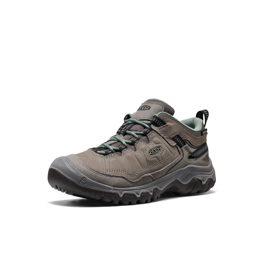 Keen On sale | Women's Targhee IV Waterproof Hiking Shoe Steel Grey/Lily Pad