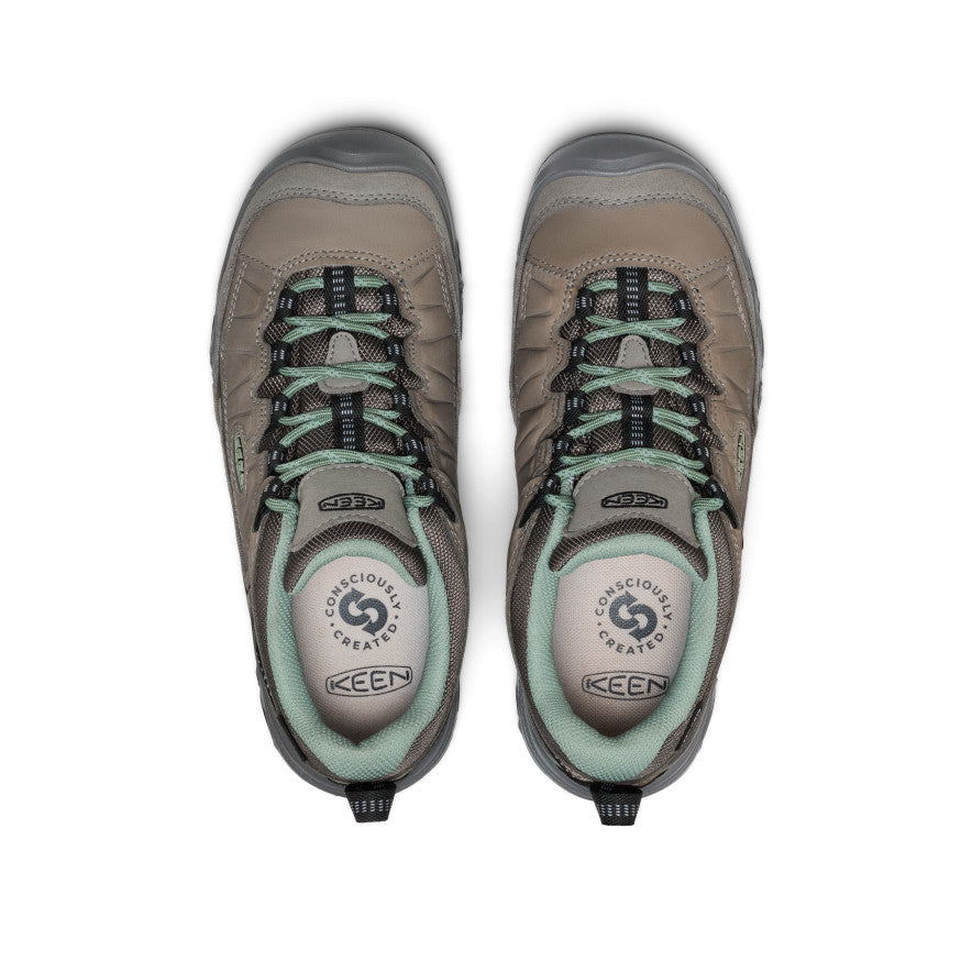 Keen On sale | Women's Targhee IV Waterproof Hiking Shoe Steel Grey/Lily Pad