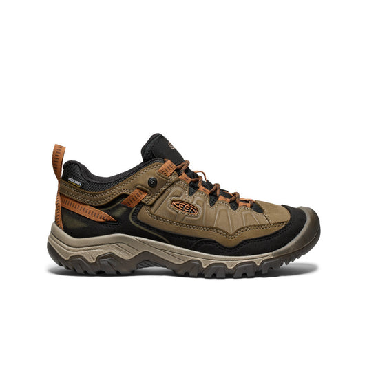 Keen Outlet | Men's Targhee IV Waterproof Hiking Shoe Sea Turtle/Roasted Pecan