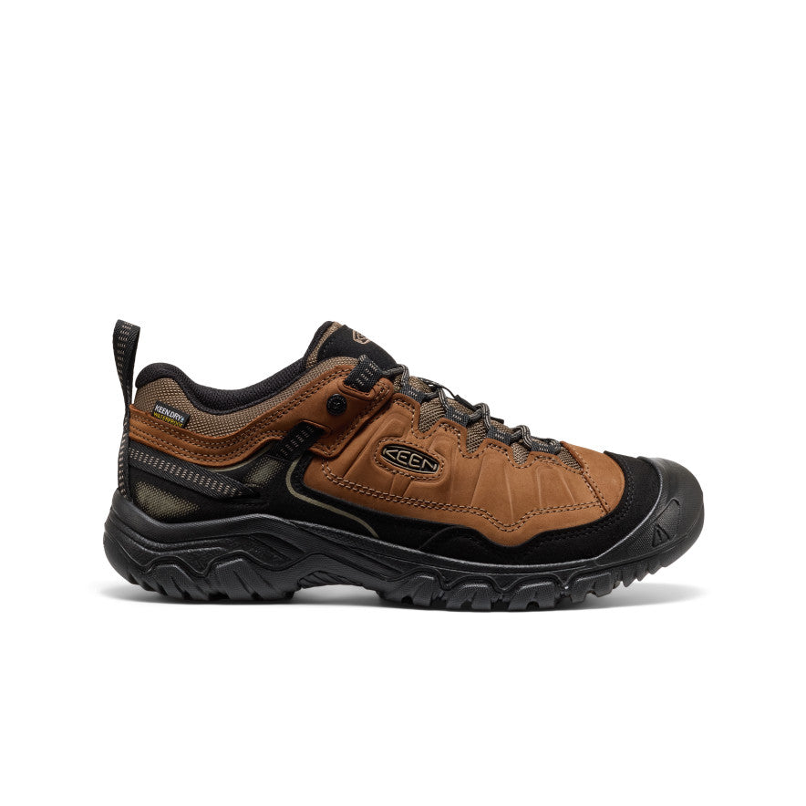 Keen Hot style | Men's Targhee IV Waterproof Hiking Shoe Bison/Black