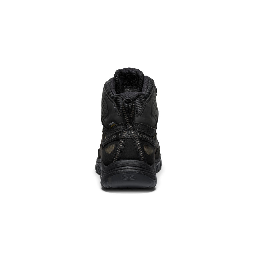 Keen New | Men's Targhee IV Waterproof Hiking Boot Triple Black