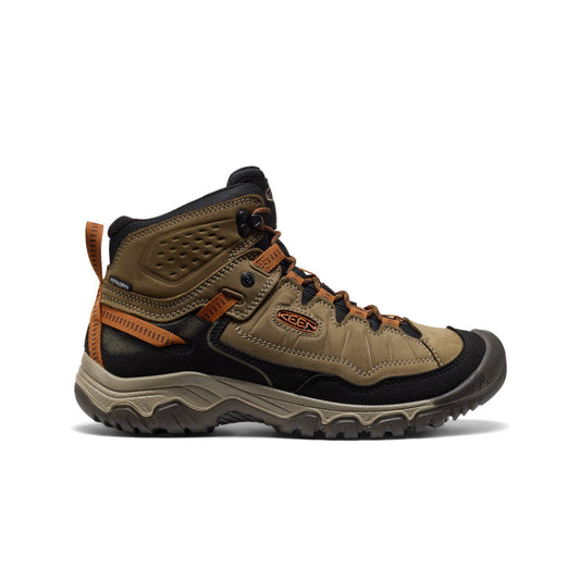 Keen US | Men's Targhee IV Waterproof Hiking Boot Sea Turtle/Roasted Pecan