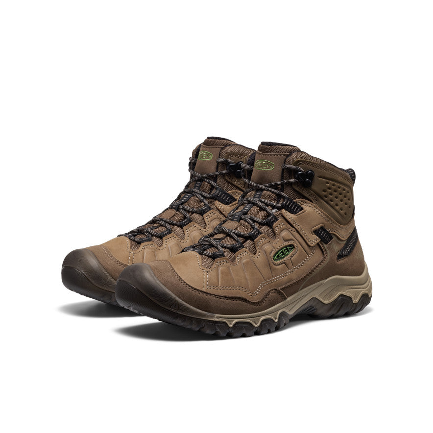 Keen Near Me | Men's Targhee IV Waterproof Hiking Boot Brindle/Canteen