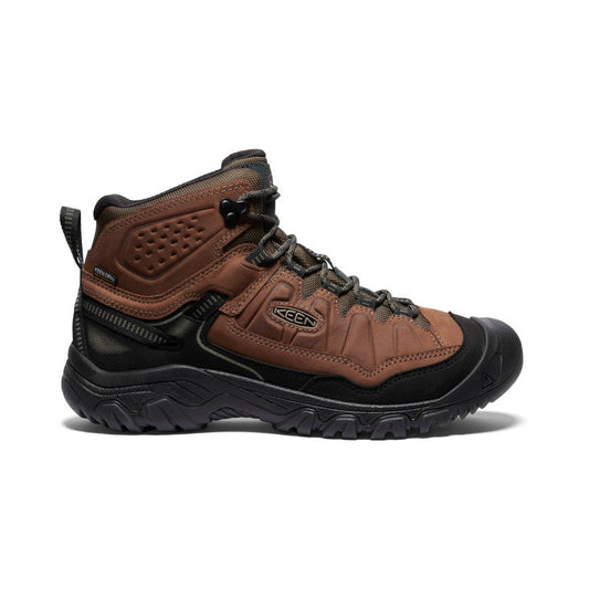 Keen Popular style | Men's Targhee IV Wide Waterproof Hiking Boot Bison/Black