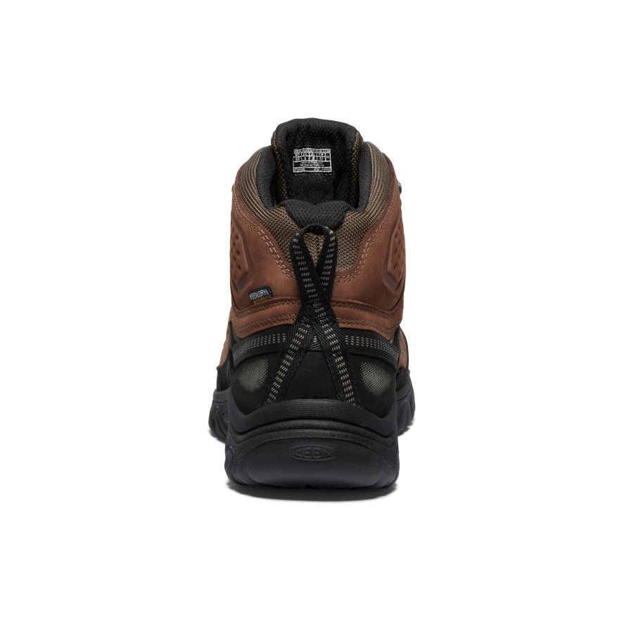 Keen Popular style | Men's Targhee IV Wide Waterproof Hiking Boot Bison/Black