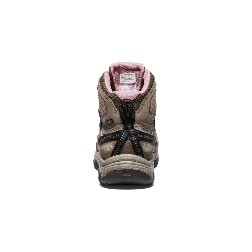 Keen Online | Women's Targhee IV Waterproof Hiking Boot Brindle/Nostalgia Rose