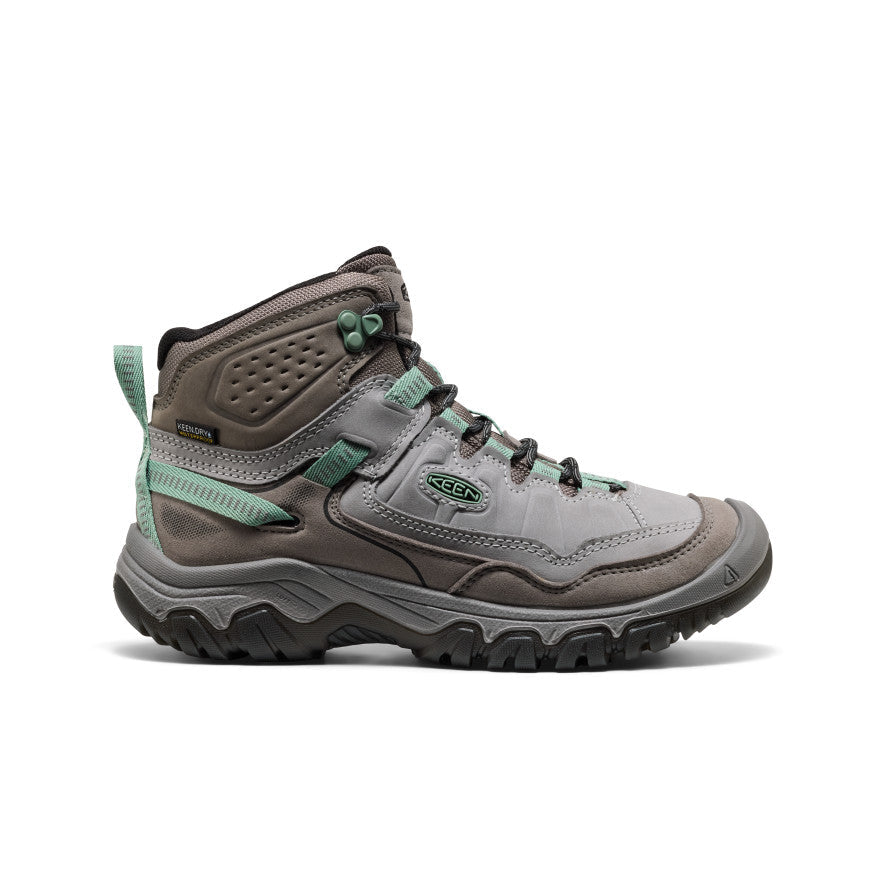Keen Sale | Women's Targhee IV Waterproof Hiking Boot Alloy/Granite Green